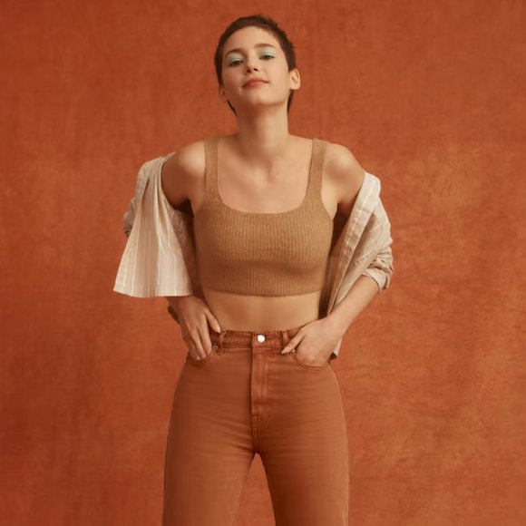 Everlane The Way High Jean in Rich Earth - Size 23 - Picture 6 of 7